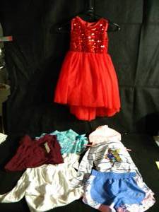 lot 132 image: Brand New With Tags Girls Lot of Cloths Size 45