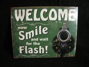 lot 174 image: Garage Welcome Sign