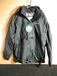 lot 21 image: Brand New With Tags Columbia Mens Black Alpine Jacket  size 1XL