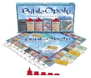 lot 22 image: Brand New Late for the Sky Bible-opoly Board Game