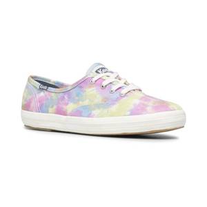 lot 43 image: Brand New Keds Womens Champion Canvas Tie Dye Sneaker Size 8