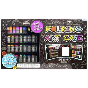 lot 58 image: Brand New 178-Pc. Folding Art Case
