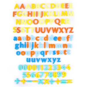 lot 61 image: Crayola 128-Pc. Magnetic Letters and Numbers