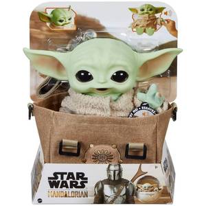 lot 4 image: Brand New Star Wars The Mandalorian Baby Yoda The Child 11 Talking Plush wBag