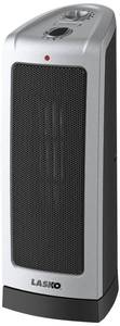lot 48 image: Brand New Lasko 1500 Watt Oscillating Compact Tower Heater