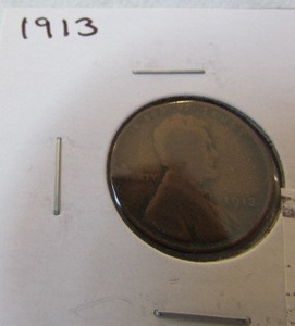 lot 11 image: 1913 LINCOLN ONE CENT