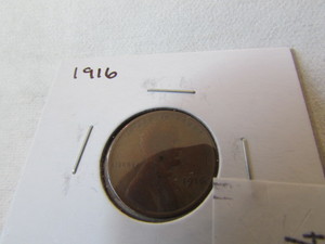lot 14 image: 1916 LINCOLN ONE CENT