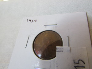lot 15 image: 1917 LINCOLN ONE CENT
