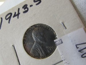 lot 17 image: 1943-S LINCOLN ONE CENT