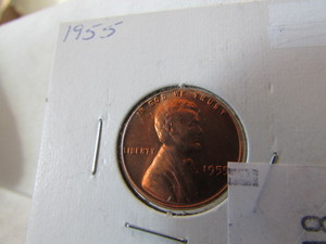 lot 18 image: 1955 LINCOLN ONE CENT