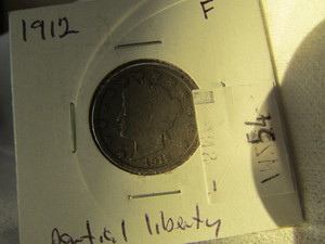 lot 54 image: 1912 LIBERTY  V-NICKEL