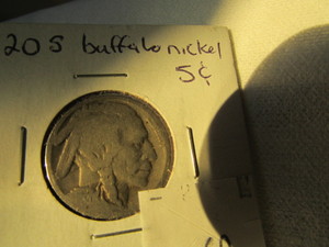 lot 60 image: 1920-S BUFFALO NICKEL