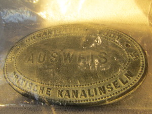 lot 70 image: NAZI GERMANY CINEMA PASS
