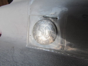 lot 76 image: 1940 NAZI GERMANY 50 PFENNIG B