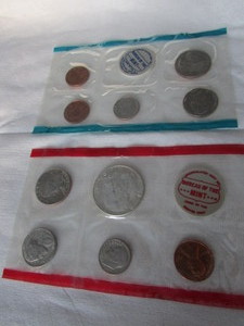 lot 89 image: 1969 US MINT UNCIRCULATED COIN SET