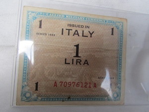 lot 101 image: 1943 WORLD WAR 2 ALLIED MILITARY CURRENCY