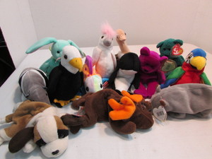 lot 120 image: Beanie Babies