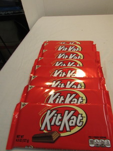 lot 191 image: Extra Large Kit Kat Bars