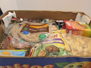 lot 227 image: Box of Assorted Food Items