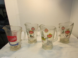lot 247 image: Vintage Beer Pitchers