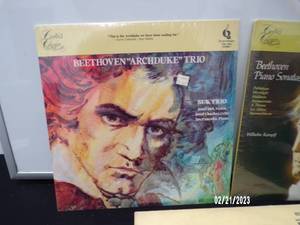 lot 41 image: 1979 Beethoven - Wilhelm Kempff  Piano Sonatas Critics Choice