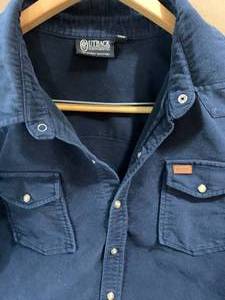 Outfitters Outback XL Navy Shirt