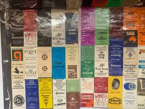 Group of VTG Matchbook covers