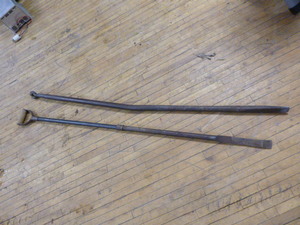 lot 24 image: 2 Ice Chisels