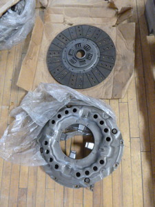 lot 80 image: Clutch Disk and Pressure Plate
