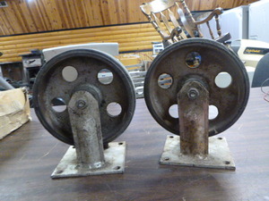 lot 87 image: Heavy Duty Dolly Wheels