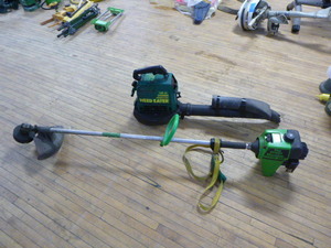 lot 97 image: Weed Trimmer and Blower
