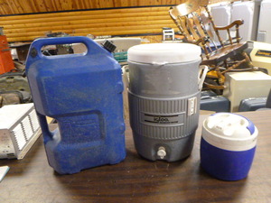 lot 107 image: Water Jugs