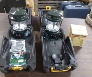 lot 125 image: 2 Coleman Lanterns