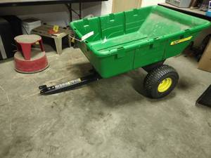 lot 7 image: John Deere Model 10P Tilt Bed Yard ...