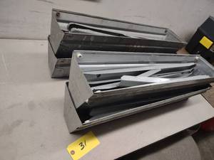 lot 31 image: (2) Pair Ebco Folding Saw Horses...