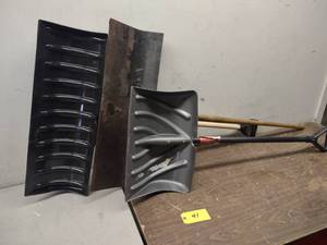 lot 41 image: (3) Snow Shovels...