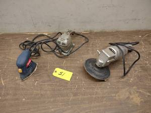 lot 51 image: (3) Electric Sanders...