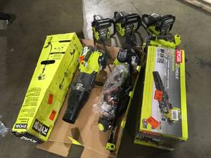 Lot of Ryobi Power Tools Various Models and Conditions Customer Returns See Pictures