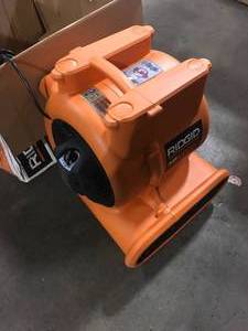 1625 CFM 3-Speed Blower Fan Air Mover with 3 Operating Positions for Water Damage Restoration by RIDGID Customer Returns See Pictures