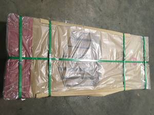 4 ft. x 8 ft. x 6 ft. Welded Wire Dog Fence Kennel Kit by KennelMaster Customer Returns See Pictures