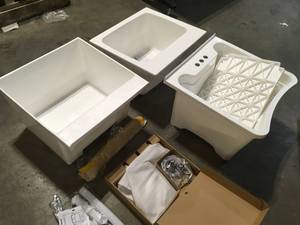 Lot  of Assorted  Sinks and more Customer returns See Pictures