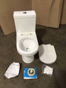 Horow One Piece Siphonic Toilet Customer Returns See Pictures