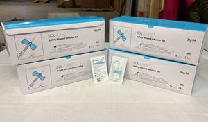 1 Open Case&nbspSmiths Medical&nbspSol-Care Safety Blood Collection Infusion Set - Expiration 926