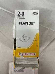 1 OPEN PACKAGE OF ETHICON PLAIN GUT SUTURES -&nbspEXPIRATION 224