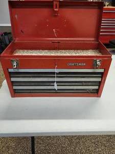 lot 49 image: Craftsman 3 Drawer Tool Box