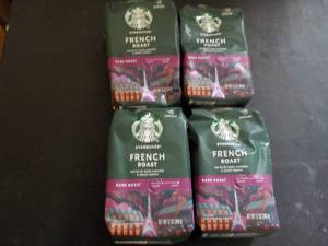 Starbucks 4 - 12 oz French Roast Da...