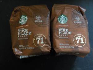 2 - 28 oz Starbucks Pike Place Grou...