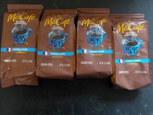 4 - 12 oz Mc Caf Paris Caf Coff...