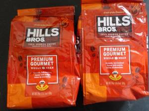 2 - 24 oz Bags Hills Bros Premium G...
