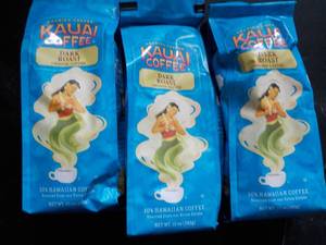 3 - 10 oz Kavai Dark Roast Coffee...